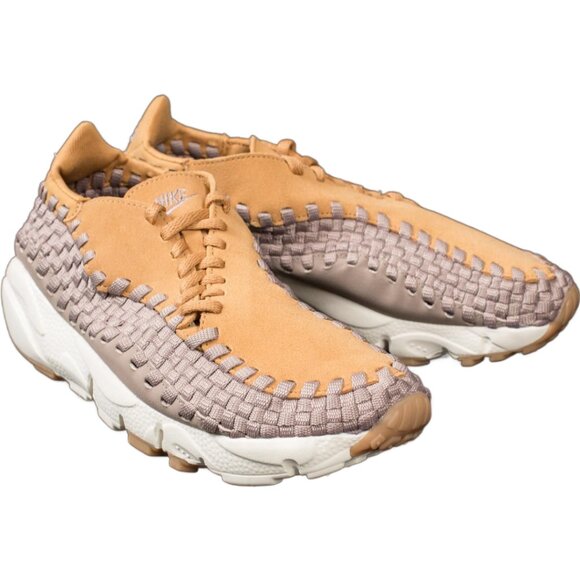 Nike Air Footscape Woven Gold Sepia Stone Chukka Sneaker Size 7.5 - Picture 12 of 12